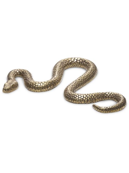 Object Serpent vintage sárgaréz kivitelben