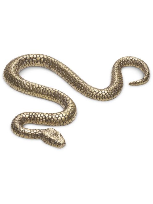 Object Serpent vintage sárgaréz kivitelben