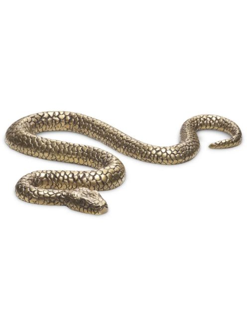 Object Serpent vintage sárgaréz kivitelben