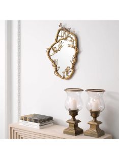 Fiora tükör vintage sárgaréz kivitelben