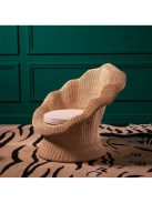 Lounge Fotel Somerly natúr rattan krémszínű