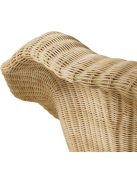 Lounge Fotel Somerly natúr rattan krémszínű