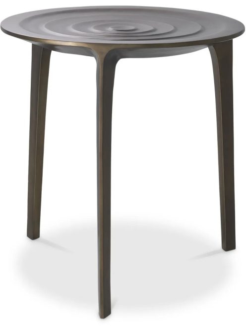 Granito kisasztal bronz kivitelben