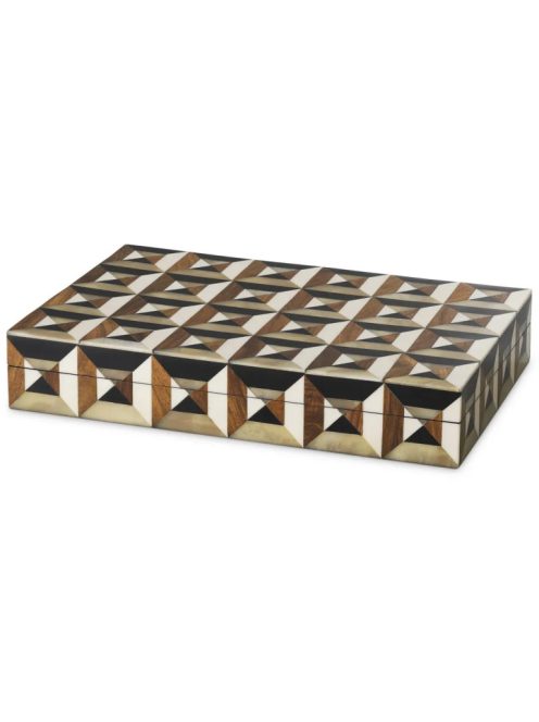 Box Marwood S barna fekete fehér