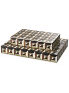 Box Marwood S barna fekete fehér