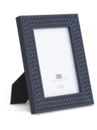 Nivo kék bőr képkeret 2 db-os szettben