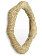 Bilbao tükör natúr rattan