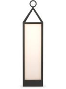 Riserva XL kültéri lámpa, bronz kiemelésű, fehér üveggel