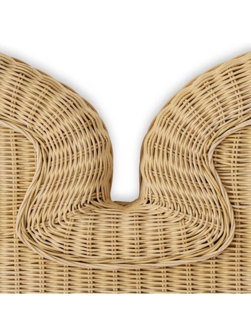 natúr rattan fejtámla Boudoir