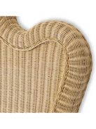 natúr rattan fejtámla Boudoir