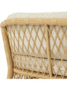 Riverton kültéri kanapé, műrattan, Arden, natúr