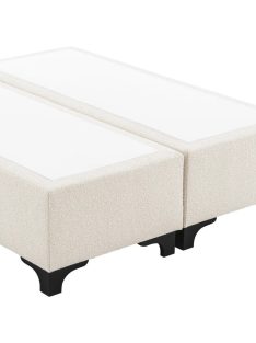 Ágygarnitúra Mavone bouclé krém 160 x 200 cm