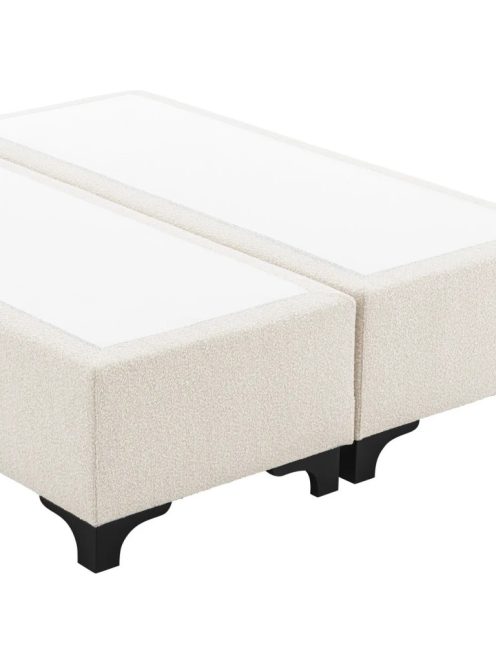 Ágygarnitúra Mavone bouclé krém 160 x 200 cm
