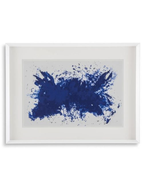 Yves Klein nyomtatási hommage-ja