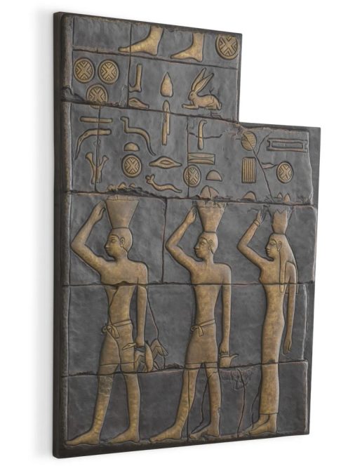 Akhtihotep bronz bevonatú fali tárgy