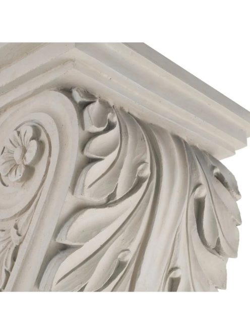 Fali tárgy Acanthus Scroll antikolt hatású felülettel