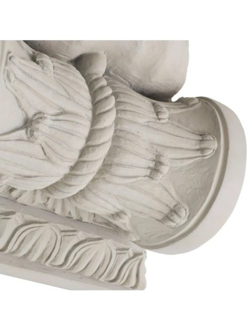 Fali tárgy Acanthus Scroll antikolt hatású felülettel