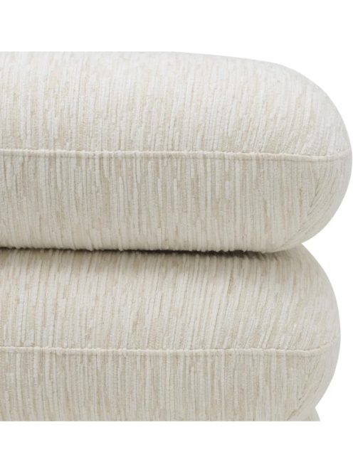 Szék Greenwich Pelton jacquard törtfehér
