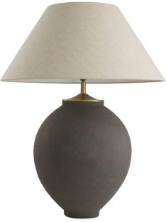 Asztali lámpa, Moon Jar, bézs színű, ernyővel
