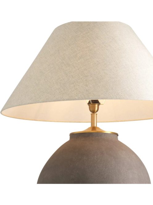 Asztali lámpa, Moon Jar, bézs színű, ernyővel