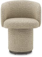 Étkezőszék Marly bronz bevonattal, vaux jacquard bézs