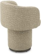 Étkezőszék Marly bronz bevonattal, vaux jacquard bézs