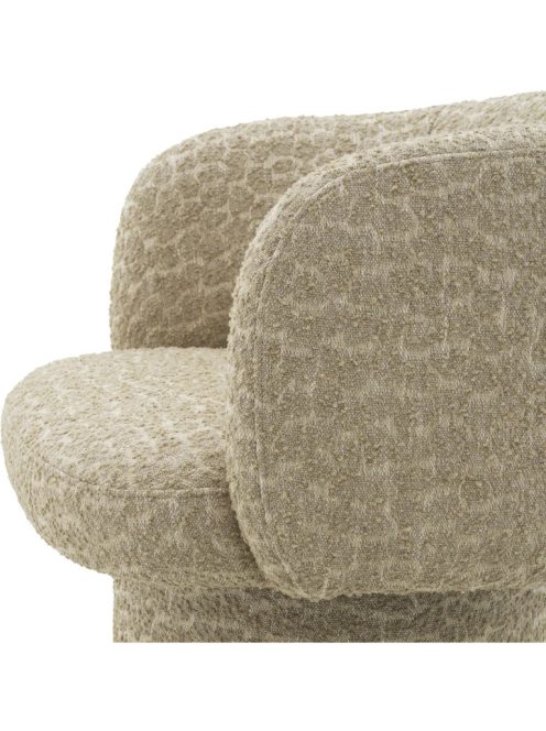 Étkezőszék Marly bronz bevonattal, vaux jacquard bézs
