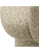 Étkezőszék Marly bronz bevonattal, vaux jacquard bézs