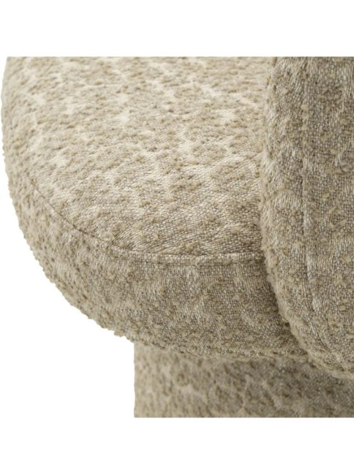 Étkezőszék Marly bronz bevonattal, vaux jacquard bézs